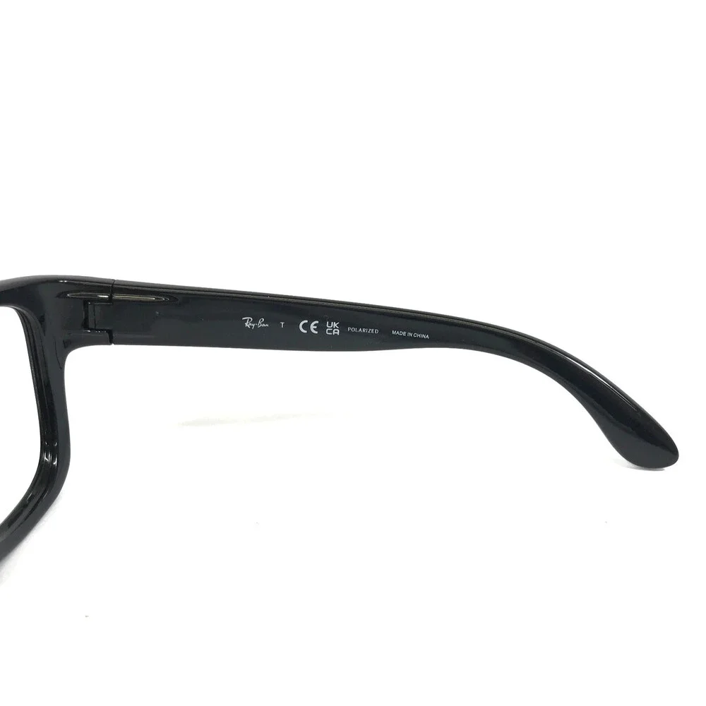 Ray-Ban Eyeglasses Frames RB4194 601/9A Shiny Black Square Full Rim 53-17-140